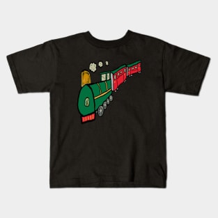 Steam Train Kids T-Shirt